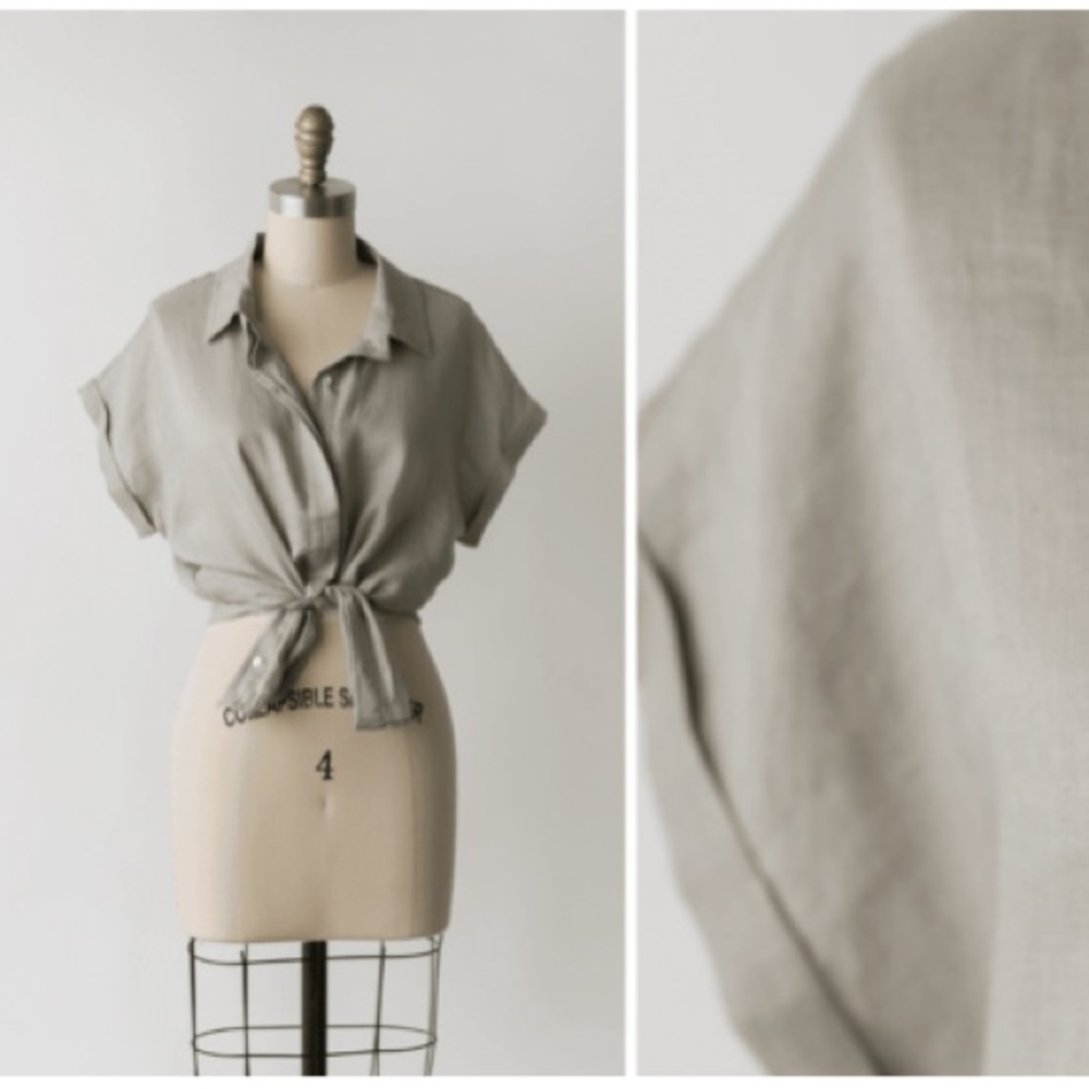 Neuflora Asheville linen button down